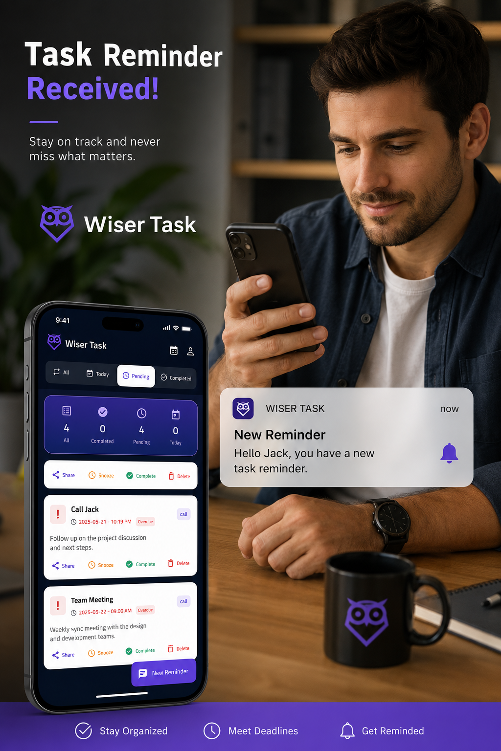 WiserTask Tasks